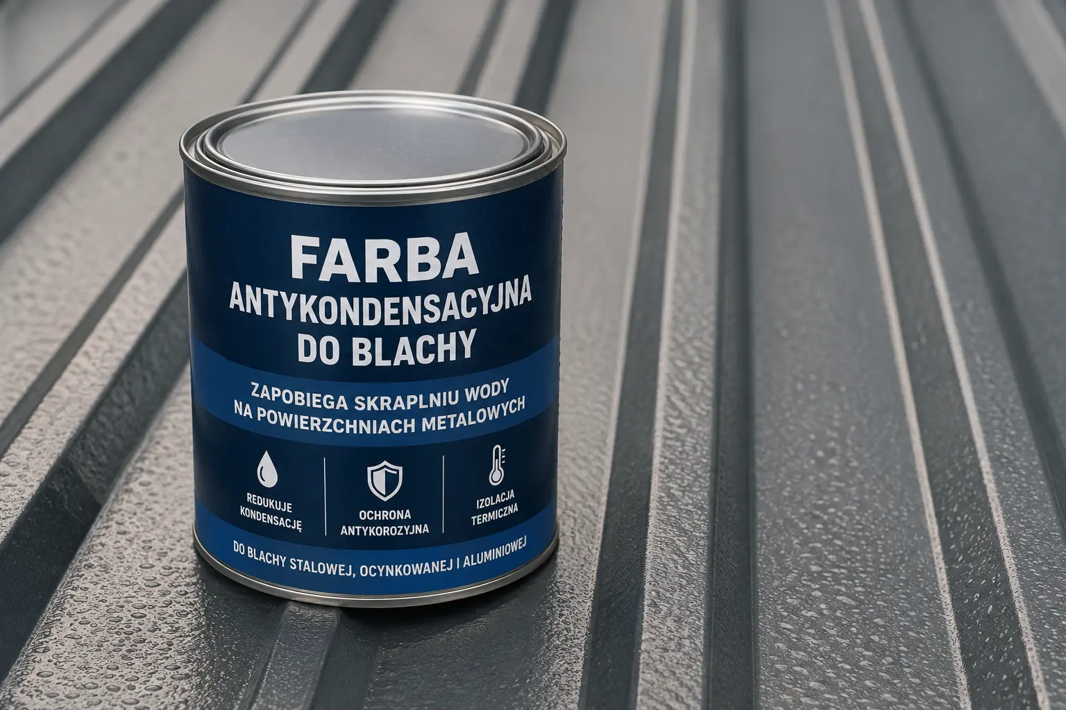 Farba antykondensacyjna na blachę